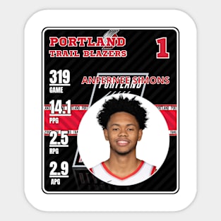 Anfernee Simons Sticker